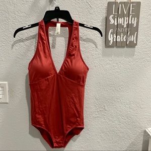 Burgundy bodysuit